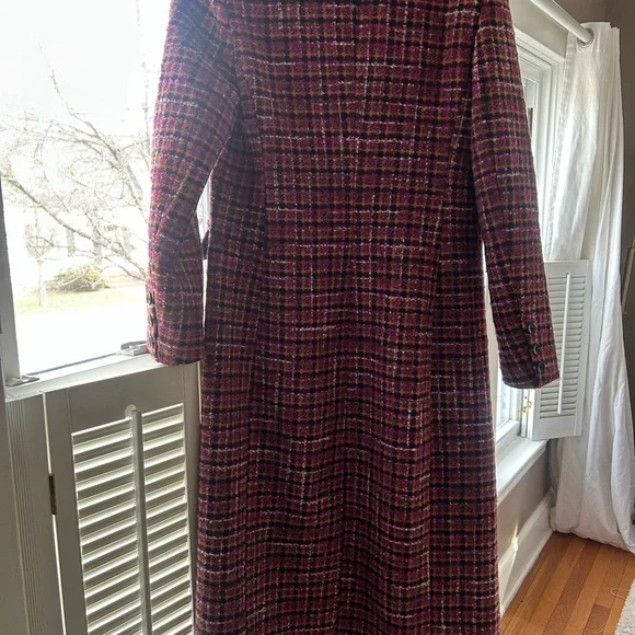 Avec Les Filles Plaid Women's Coat - Picture 3 of 3